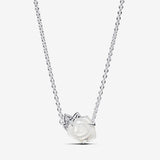 Collana Rosa Bianca