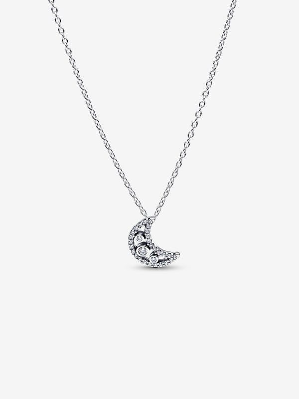 Collana con pendente Falce di luna Argento Sterling 925