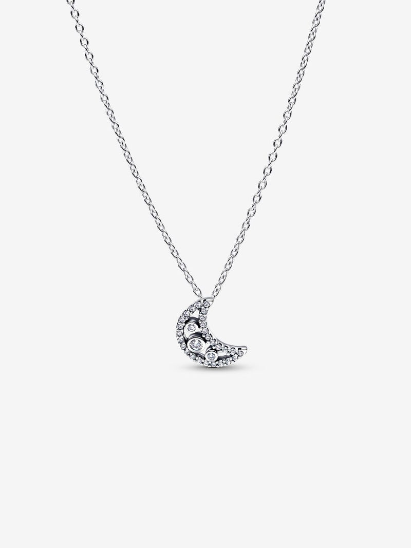 Collana con pendente Falce di luna Argento Sterling 925