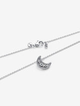 Collana con pendente Falce di luna Argento Sterling 925