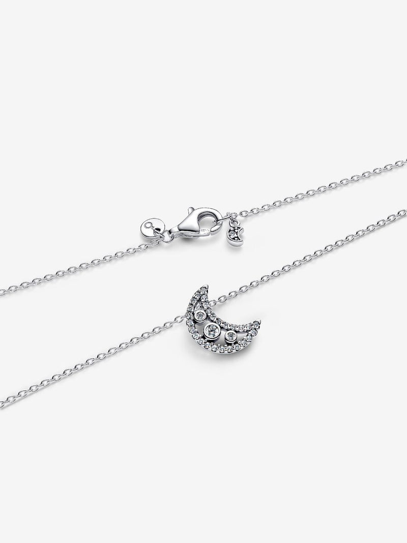 Collana con pendente Falce di luna Argento Sterling 925