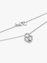 Collana Lucchetto Cuore Luminoso