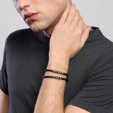 Bracciale uomo in acciaio e silicone SMARTER - Gioielleria Fondente