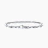 Bracciale tennis uomo con zirconi bianchi TENNIS CLUB - Gioielleria Fondente