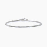 Bracciale tennis bianco MINI TENNIS - Gioielleria Fondente