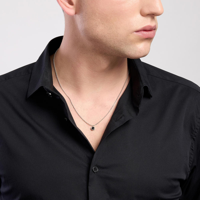 Collana in argento con ciondolo BRIGHT