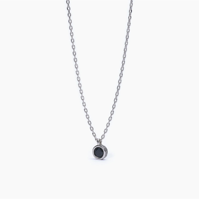 Collana in argento con ciondolo BRIGHT