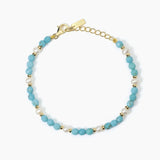 Bracciale con perle coltivate e turchese BEACH CODE