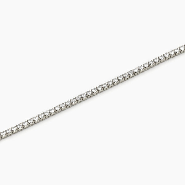 Cavigliera in argento con zirconi bianchi MINI TENNIS - Gioielleria Fondente