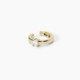 Orecchino ear cuff con punto luce CUFFMANIA - Gioielleria Fondente