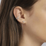 Orecchino ear cuff con pendente CUFFMANIA - Gioielleria Fondente