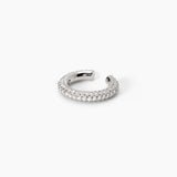 Orecchino ear cuff con pavè CUFFMANIA - Gioielleria Fondente