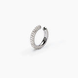 Orecchino ear cuff con pavè CUFFMANIA - Gioielleria Fondente