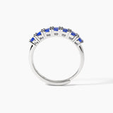 Anello in argento con zaffiri sintetici SOIRÉE