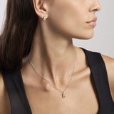 Girocollo in argento con zircone Lemon BATTITO