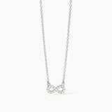Girocollo in argento con ciondolo infinito ENDLESS