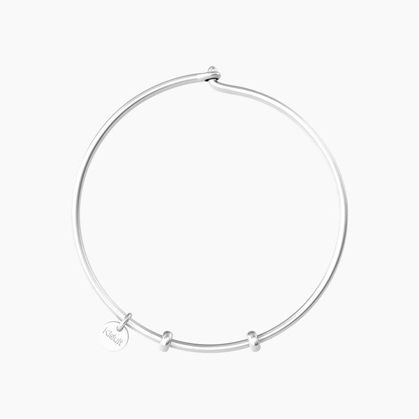 Bracciale rigido in acciaio taglia s HULA-HOOP - Gioielleria Fondente