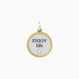 Ciondolo con scritta enjoy life ENJOY LIFE - Gioielleria Fondente