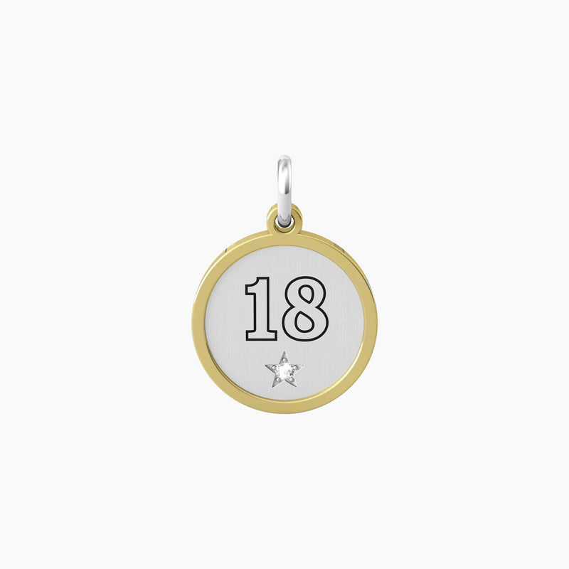 Ciondolo per compleanno 18 anni 18 | THE BEST IS YET TO COME - Gioielleria Fondente