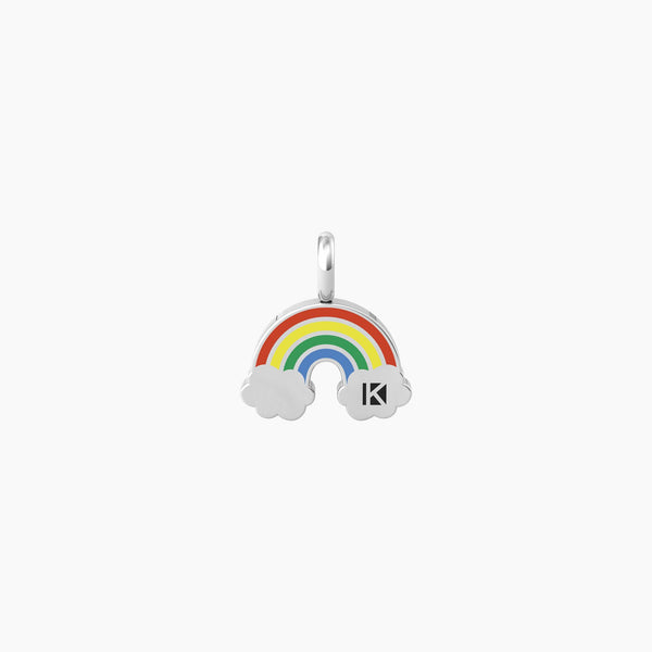 Ciondolo a forma di arcobaleno colorato ARCOBALENO | THINK POSITIVE - Gioielleria Fondente