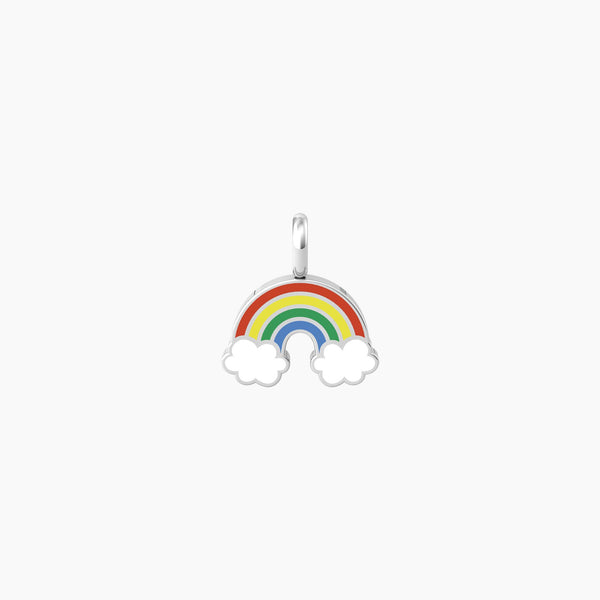 Ciondolo a forma di arcobaleno colorato ARCOBALENO | THINK POSITIVE - Gioielleria Fondente