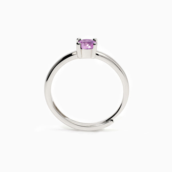 Anello donna in argento con tormalina sintetica ISABEL - Gioielleria Fondente