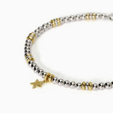 Bracciale in argento placcato oro con stella LITTLE MIX - Gioielleria Fondente