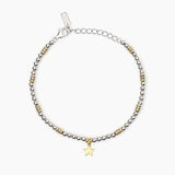 Bracciale in argento placcato oro con stella LITTLE MIX - Gioielleria Fondente