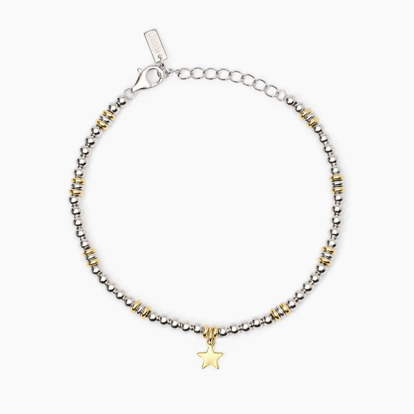 Bracciale in argento placcato oro con stella LITTLE MIX - Gioielleria Fondente