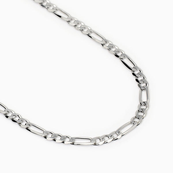 Collana uomo in argento con catena Millennium
