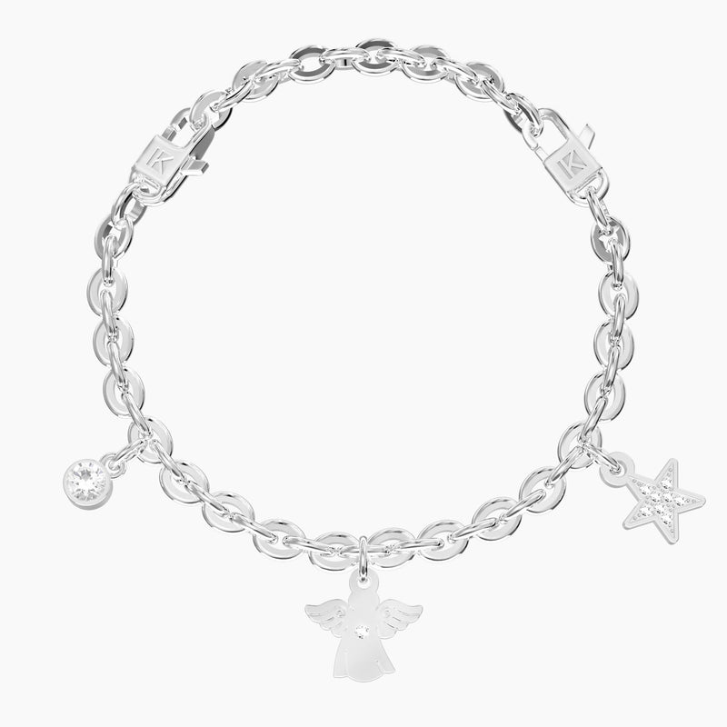 Bracciale regolabile con ciondolo angelo ANGELO | PROTEZIONE
