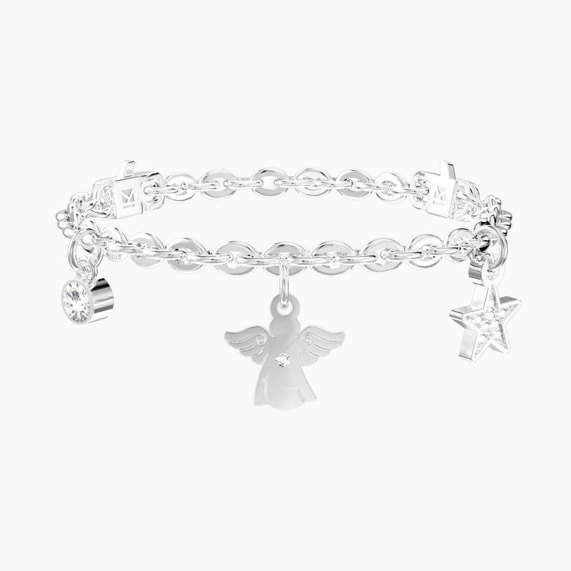 Bracciale regolabile con ciondolo angelo ANGELO | PROTEZIONE