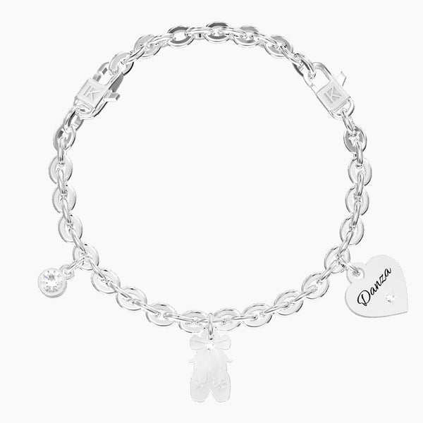Bracciale regolabile con ciondolo scarpette BALLERINA | SENSUALITÀ
