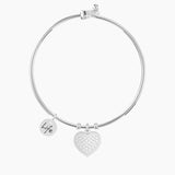 Bracciale rigido con cuore CUORE | FAMIGLIA