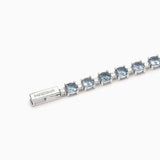 Bracciale con acquamarina sintetica CHAPEAU