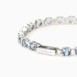 Bracciale con acquamarina sintetica CHAPEAU