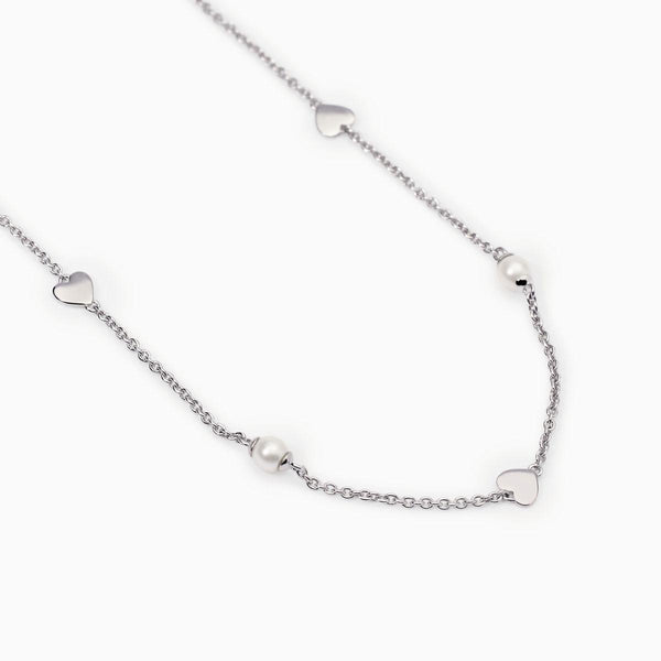 Girocollo con cuori e perle SKY LOVE