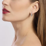 Orecchini in argento con zirconi CLEOPATRA