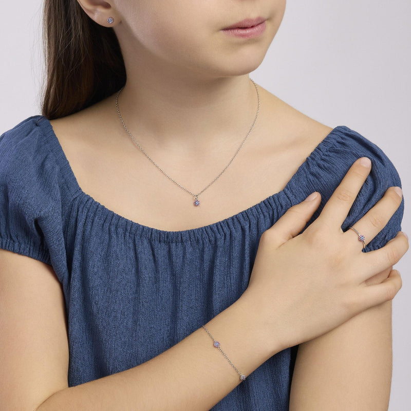 Bracciale da bambina con fiorellini FIOR FIORE