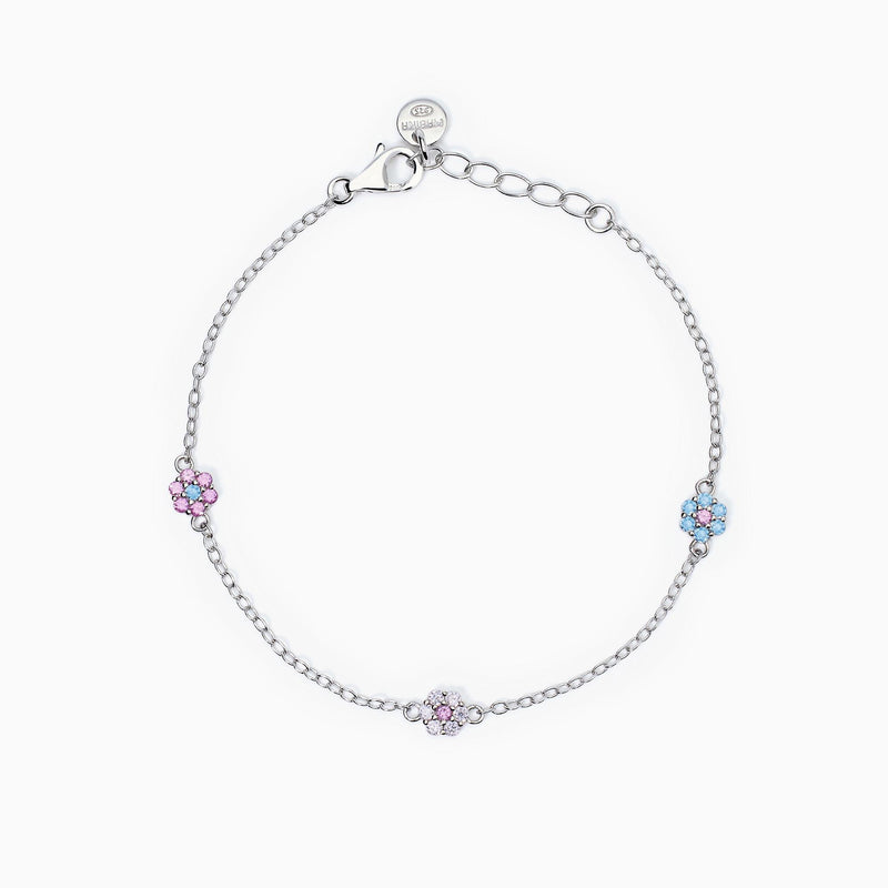 Bracciale da bambina con fiorellini FIOR FIORE