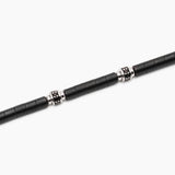 Bracciale uomo con elementi ceramica PIT STOP