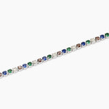 Bracciale tennis uomo multicolor MINI TENNIS