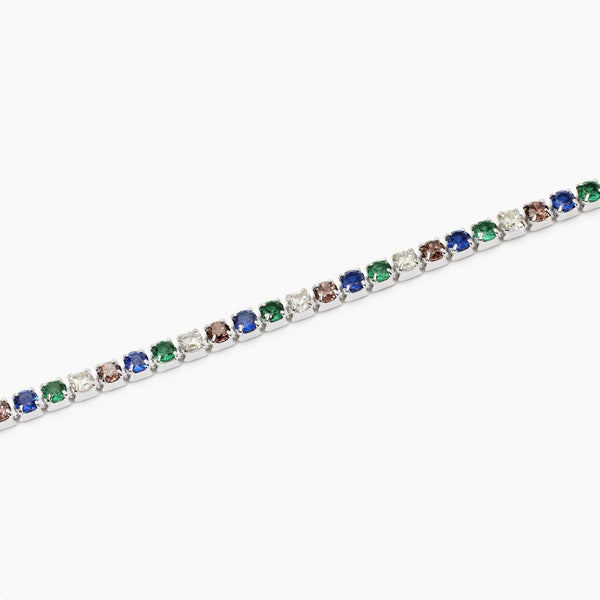 Bracciale tennis uomo multicolor MINI TENNIS