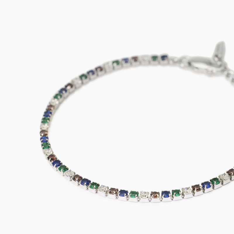 Bracciale tennis uomo multicolor MINI TENNIS