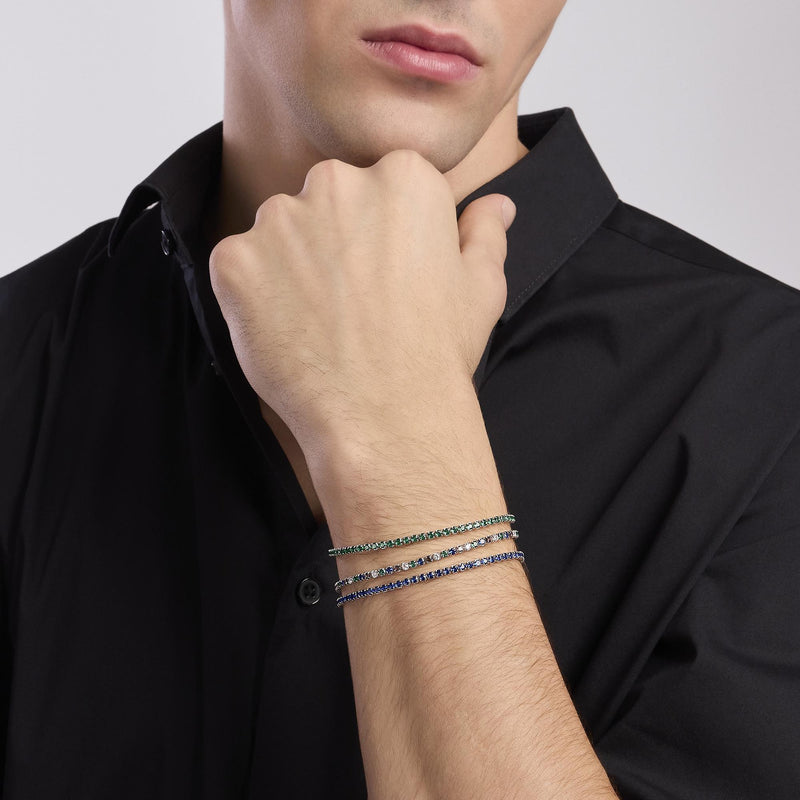 Bracciale tennis uomo multicolor MINI TENNIS