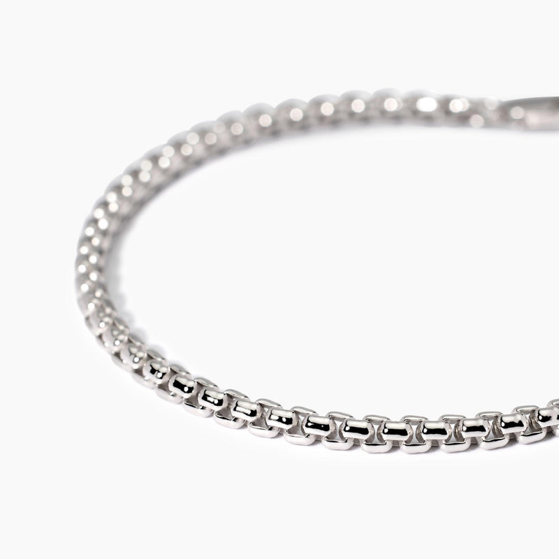 Bracciale uomo con catena veneta Box