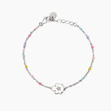 Bracciale con angioletto e inserti Baby Angel