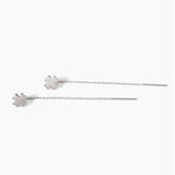 Orecchini pendenti con quadrifoglio Shiny