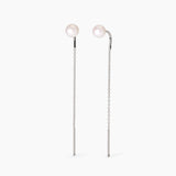 Orecchini pendenti con perle coltivate Sguardo