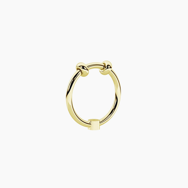 Anello dorato Swing